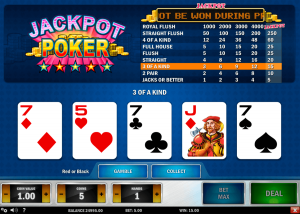 Video poker Australia