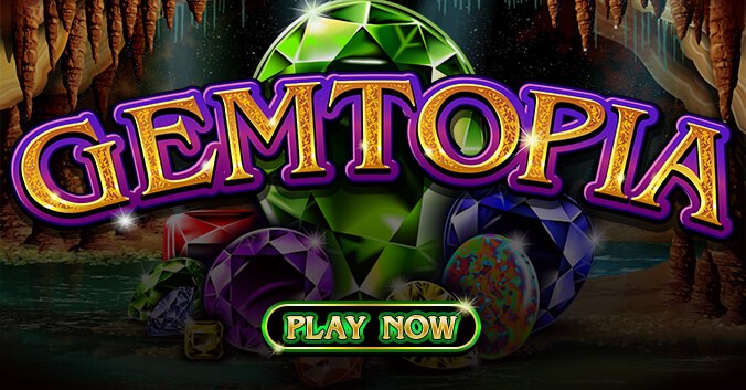 Gemtopia progressive slot