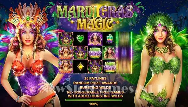 Mardi Gras Magic Pokie