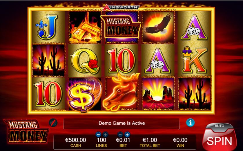 Mustang Money Slot machine Australia & New Zealnd