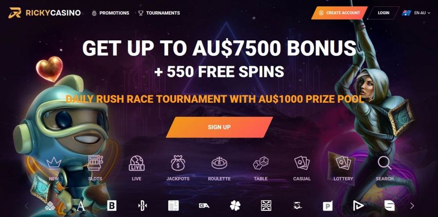 Ricky Online Casino Australia - POkie players guide